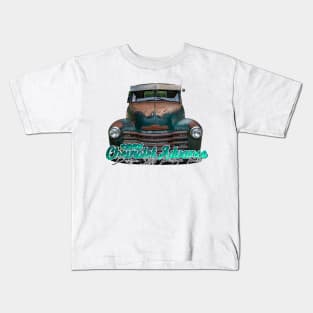 1951 Chevrolet Advance Design 3100 Pickup Truck Kids T-Shirt